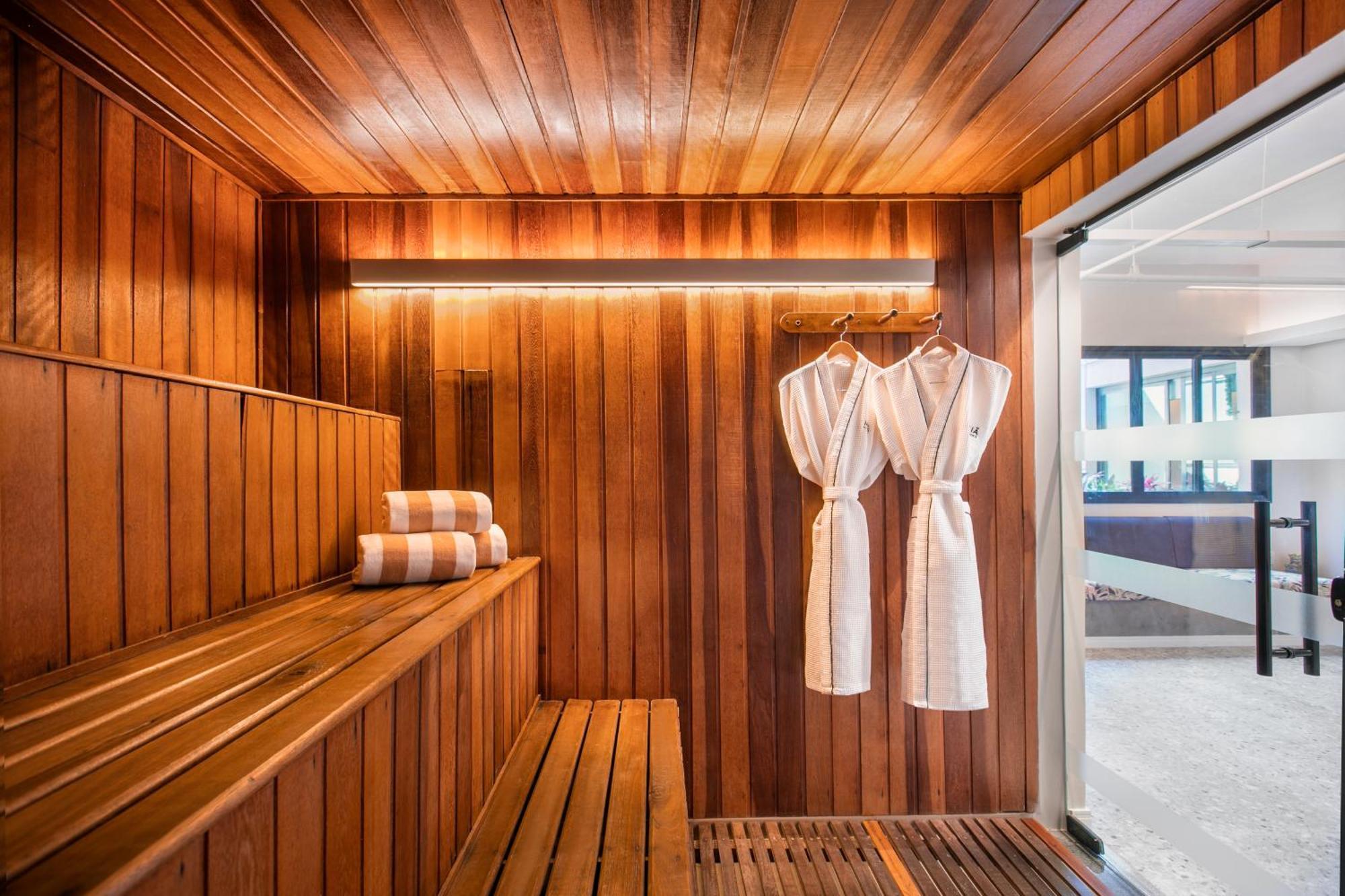 Melia Jardim Europa Hotell São Paulo Exteriör bild Sauna at the InterContinental Sydney