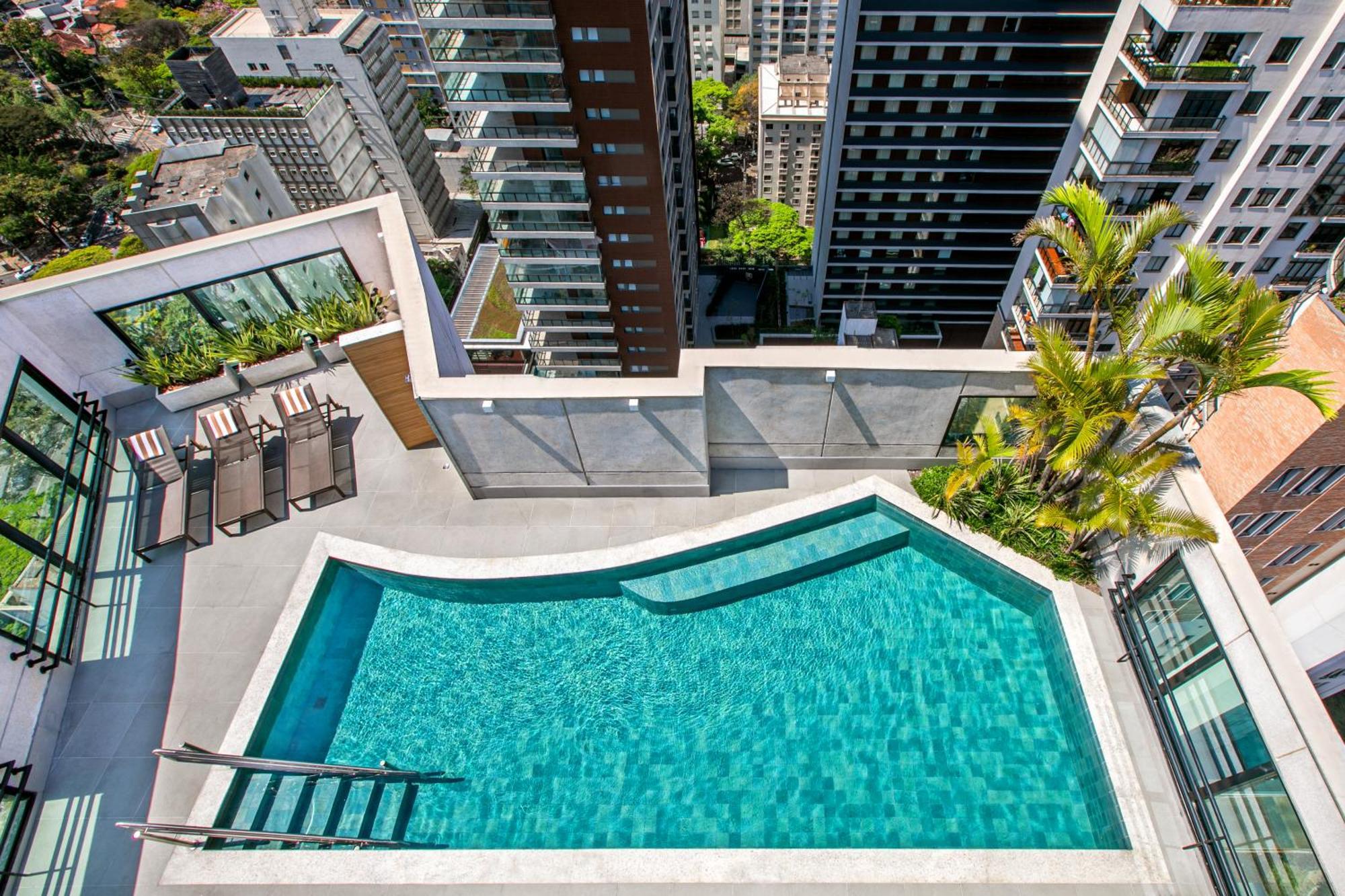 Melia Jardim Europa Hotell São Paulo Exteriör bild The rooftop pool at The Standard, Bangkok Sukhumvit