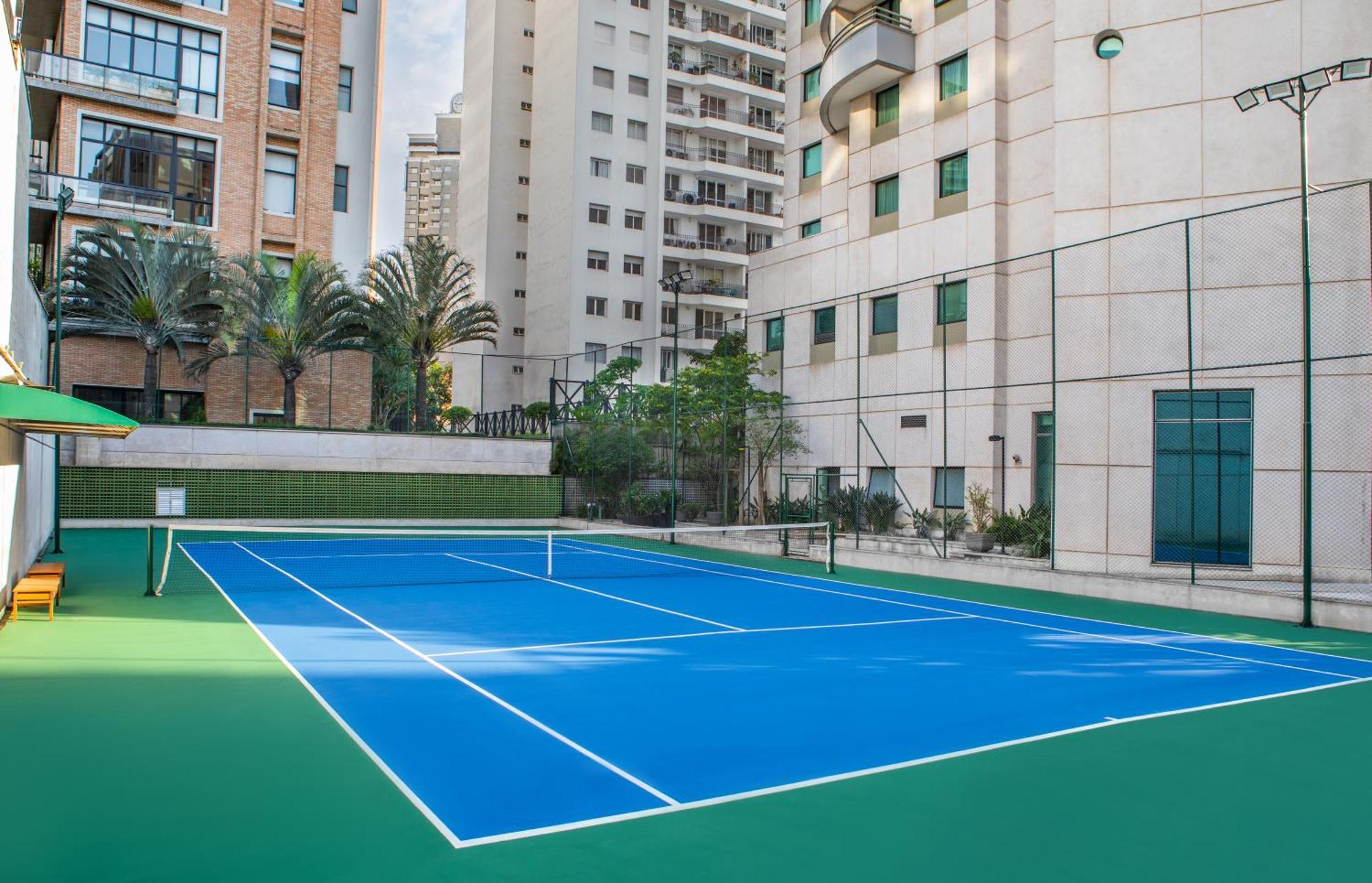 Melia Jardim Europa Hotell São Paulo Exteriör bild Tennis court