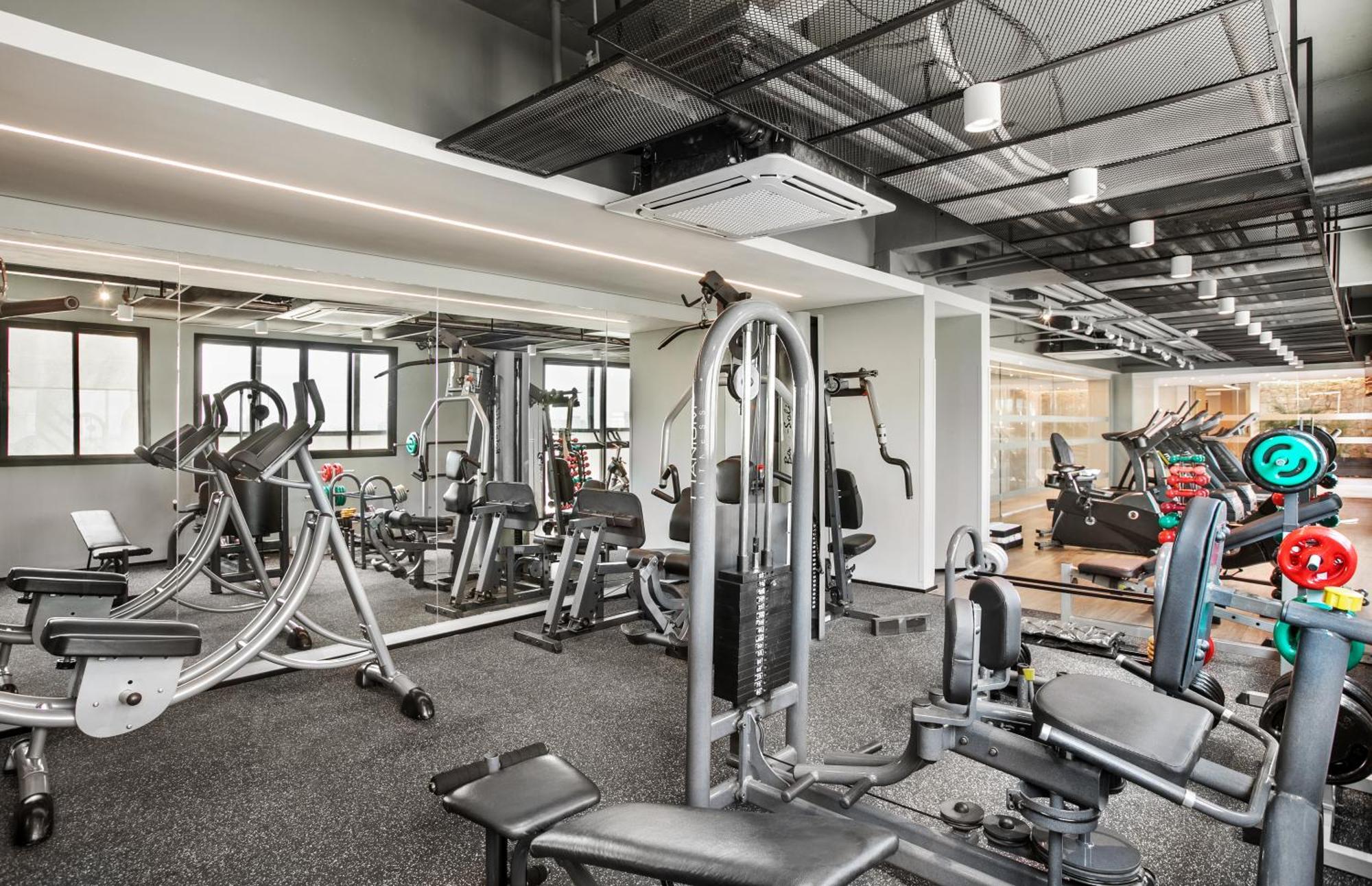 Melia Jardim Europa Hotell São Paulo Exteriör bild The gym at the hotel