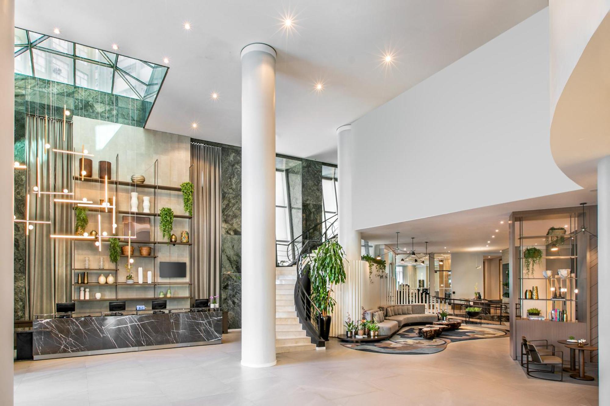 Melia Jardim Europa Hotell São Paulo Exteriör bild The lobby of the hotel